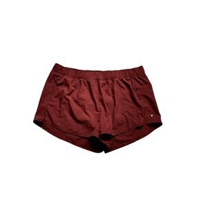 Old Navy Quick Dry XL Burgundy Athletic Shorts Lounge Active Clean Girl Normcore
